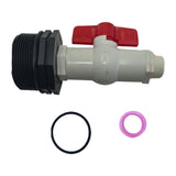 Maxbell Barrel Faucet PVC Control Valve Controller Sturdy Accessory Tap Tank Adapter