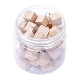 Maxbell 50 Pieces Map Tacks Wood Push Pins Wooden Head Steel Point Home Office Projects - Aladdin Shoppers
