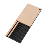 Maxbell Leather Stropping Set Leather Sharpening Block Handmade for Grinding Machine