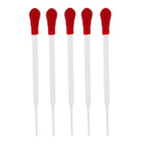 Maxbell 2x5 Pieces Clear Glass Pipette Pipet Dropper Dispensing Liquids Lab 14cm