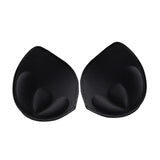 Maxbell 2xWomen Bra Pads Inserts Cotton Padding Inserts for Swimwear Daily Wear Bikini Black M
