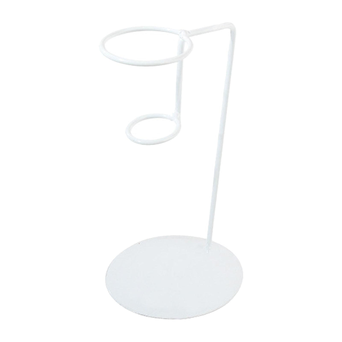 Maxbell Ice Cream Cone Stand Display Rack Cupcakes Holder for Baking Birthday Buffet White
