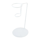 Maxbell Ice Cream Cone Stand Display Rack Cupcakes Holder for Baking Birthday Buffet White