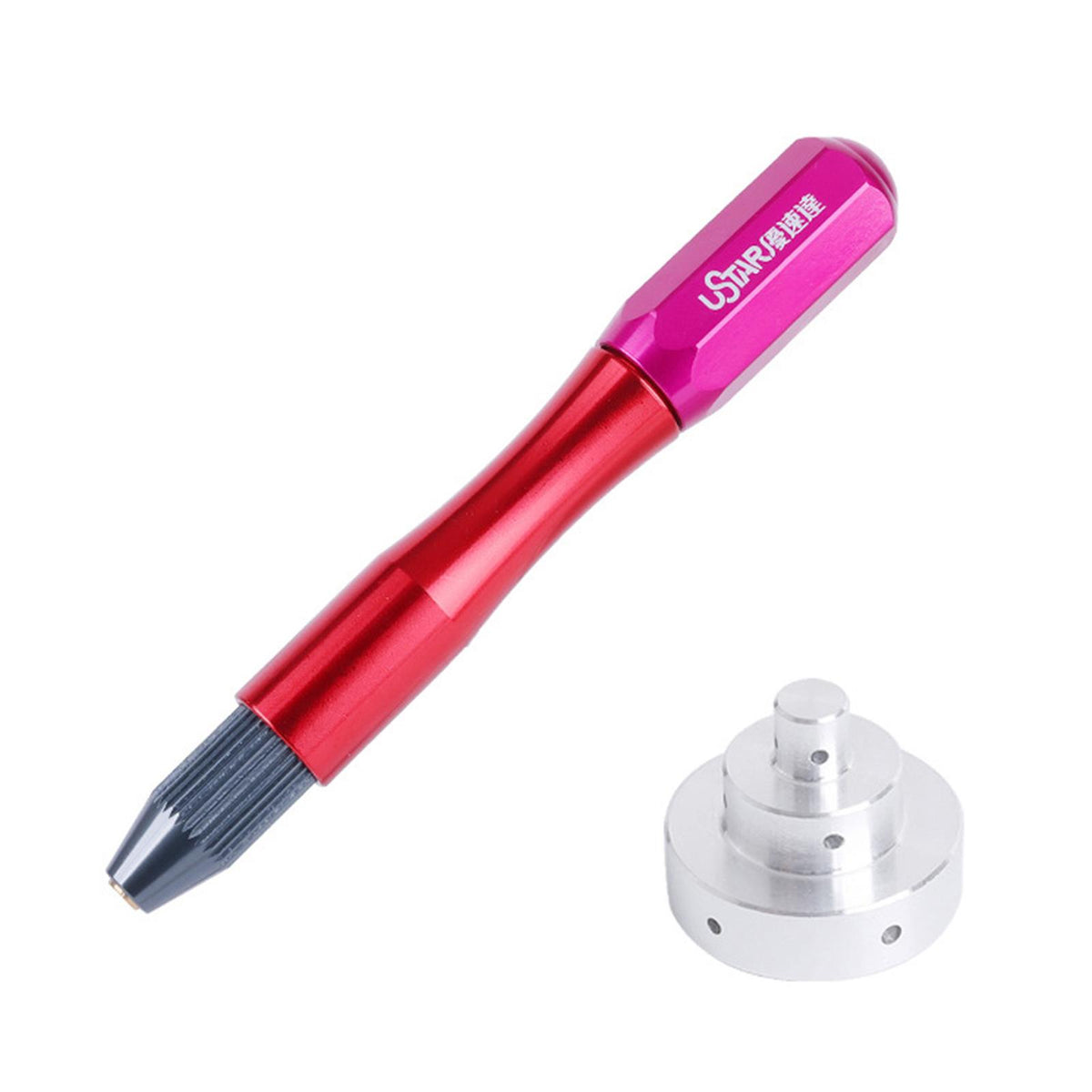 Maxbell Hand Drill with Winding Device Manual DIY Crafts for Resin Miniature Casting