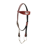 Maxbell Horse Bridle with Rein Sturdy Harness Horse Riding Rope Equestrian Equipment Red
