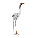 Maxbell Red Crowned Crane Statue Weatherproof for Waterscape Indoor Outdoor Backyard