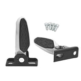Maxbell 2Pcs Bike Rear Pedals Foot Plates Pedals for Motorcycle with anti slip pad