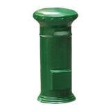 Maxbell 1/64 Miniature Scenes Realistic Painted Collectibles Layout Props Tiny Model Postbox Green