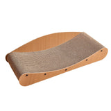 Maxbell Durable Cat Scratching Sofa/Lounge, Corrugated Cardboard, Minimalist, Large Size 50x20x14