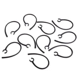 Maxbell 2x10 Pieces Ear Hooks Loop Clip Replacement for Bluetooth Headset 5.6mm E Black