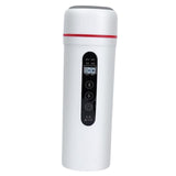 Maxbell 12V 24V 400ml Car Electric Water Kettle Portable for Heating Coffee Tea White