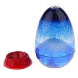 Maxbell Maxbell Egg volcano Eruption Liquid Hourglass Sand Timer Home Decor Blue Sand