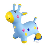 Maxbell Giraffe Bouncy Animal Hopping Bouncy Animal Hopping for Kids Toddlers Girls Boys Blue