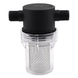 Water Pump Strainer 1/2" Sediment Strainer for Gardening Irrigation 10 mesh