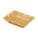 Maxbell Imitation Rattan Basket Multi Use for Office Desktop