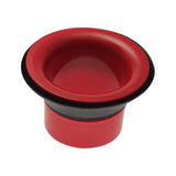 Maxbell Bass Kick Drum Bass Enhancer Port Insert Bass Enhancement Red