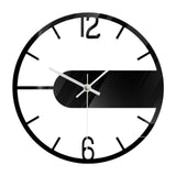 Maxbell Wall Clock Modern Practical Acrylic Ornament for Hotel Dining Room Farmhouse