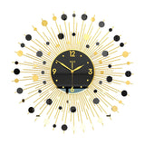 Maxbell Decorative Clock Simple Silent Modern Wall Clock for Indoor Living Room Home