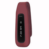 Maxbell Maxbell Silicone Replacement Clip Belt Holder Case Cover for Fitbit One Dark Red