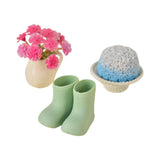 Maxbell 1/12 Scale Dollhouse Accessories Cute Crafting Handcraft Rain Boots Vase Pot Style A