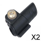 Maxbell 2xWalking Stick Lock Walking Pole Flip Lock Black for Snowshoeing Hiking 16 Oblique Caliber