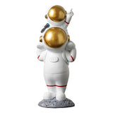 Maxbell Maxbell Astronaut Figurines Spaceman Statue Collectible Kids Gift Desktop Decoration 11x27.5CM