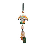 Year of The Snake Car Ornament 2025 Chinese Lunar New Year Hanging Ornament Green Beads