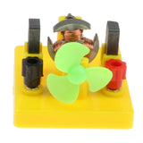 2pcs Kids Mini Motor Model Toy Fan Educational Physics Kits Preschool Toy