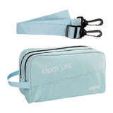 Maxbell Gym Bag Multipurpose Tote Oxford Cloth Crossbody Bags for Workout Sports Gym Blue