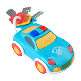 Maxbell Children Car Key RC Toy Cartoon Pretend Toy Key for Birthday Gifts Baby Kids Blue