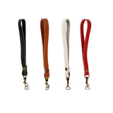 Maxbell 4pieces Replacement Genuine Leather Wrist Strap Clutch Wristlet Purse Strap