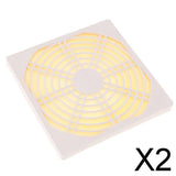 Maxbell 2xDustproof Case Cover Fan Dust Proof Filter Mesh Guard For RV Car