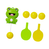 Hanging Frog Table Tennis Trainer Set Tennis Practice Equipment for Activity 4 Balls