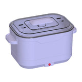 Maxbell Foldable Hair Removal Wax Melter US 110V Plug Multifunctional 500ml Capacity Purple