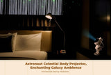Astronaut Celestial Projector, Speaker Night Light, Northern Lights Ceiling Light White Rechargeable
