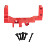 Maxbell Front Axle Servo Mount Bracket Aluminum for Meijiaxin H12Y H12Y+ 1:12 RC Car Red