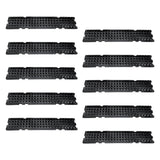 Maxbell Cat Scat Mat Portable Flexible Thorn Pad for Sofa Vegetable Field Flower Bed 10PCS