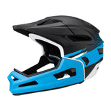 Maxbell Full Face Mountain Bike Helmet for Skateboarding Outdoor Sports Snowboarding Black Blue