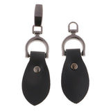 4 Pairs Leather Horn Toggle Buttons Trench Duffle Coat Fasteners