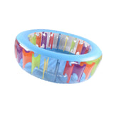Maxbell Inflatable Pool Round Thickened PVC for Adults Kids for Garden Summer Indoor