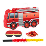 Maxbell Fire Truck Pinata Firetruck Birthday Party Supplies for Celebration Birthday