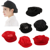 6Pcs Cook Adjustable Men Women Kitchen Baker Chef Elastic Cap Hat Catering