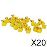 Maxbell 20xMiniature Dollhouse Fairy Garden Micro Landscape Decor - Duck 20pcs