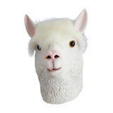 Maxbell Alpaca Mask Novelty Fancy Dress Animal Mask for Carnival Christmas Birthday