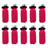 Maxbell 10 Pieces Cylinder Floating Keyring for Marine Boat Yacht Sailing Rosy