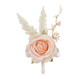 Maxbell Rose Boutonniere Groom and Best Man Boutonnieres for Prom Bridesmaid Wedding