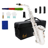 Maxbell E Flat Alto Sax Lightweight Woodwind Instrument for Adults Beginners Players