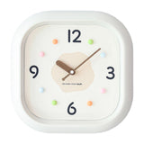 Maxbell Modern Wall Clock Easy Read Minimalist Timepiece for Office Bedroom Decor Khaki