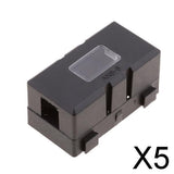 Maxbell 5xANS Bolt Fork Fuse Holder Fusebox Block With Cover Case