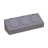 Maxbell Pendant Display Stand 3 Positions Jewelry Display Stand for Home Use Selling Gray